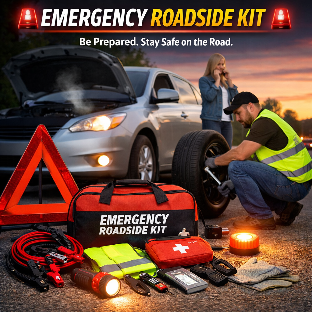 Vehicle Emergency Roadside Kit